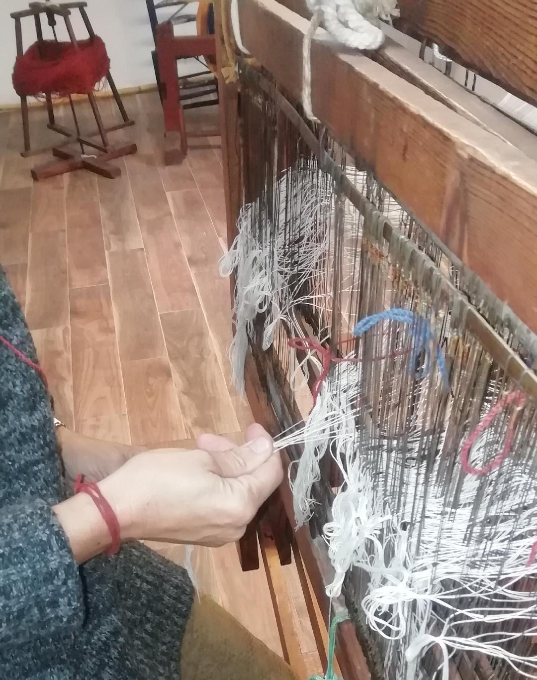 Montaje de urdimbres